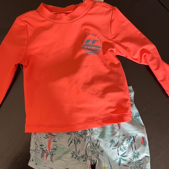 Carters baby boy swim set - Picture 1 of 2